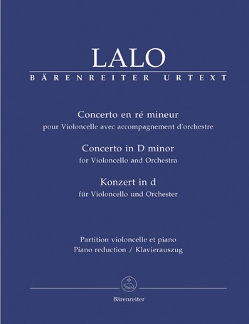 Lalo, Edouard Victor Antoine Konzert d-Moll : für Violoncello un