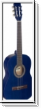 Stagg C430 M BLUE 3/4 klassische Gitarre mit Decke aus Lindenhol