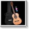 Cascha Classical Guitar Set 3/4 mit Tasche optimiert eingestellt