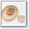 Kalimba Haut transparent 8+1 A-Moll