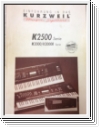 Kurzweil K2500/2000 Bedienungsanleitung in deutsch gebraucht