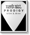 ERNIE BALL Plektren, Prodigy, Sharp, 2,00mm, weiß, 6 Stück 9341