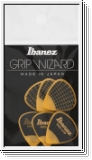 IBANEZ PPA16HSG-ye Grip Wizard Series Sand Grip Flat Pick gelb
