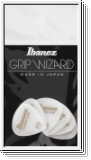 IBANEZ PPA16HRG-WHGrip Wizard Series Rubber Grip Flat Pick weiß