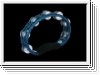 Meinl TMT1A-B Tambourine Blau Alu-Jingles
