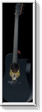 LAG  Wings of Freedom, Dreadnought, Highgloss schwarz, Pickup