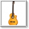 ORTEGA  RCE270FT Flamenco Gitarrre 6 String Thinline - Fichte /