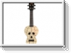 Mahalo MC1SK MAHALO Skull Sopran Ukulele, Skull White mit Tasche