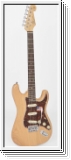 SX ASH Series STallium Style E-Gitarre natur SSS
