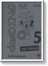 Das Ding Band 5 mit Noten - Kultliederbuch Melodie/Texte/Akkorde