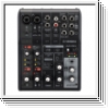 Yamaha AG06 MK2 BK Mixer und Audioiunterface