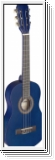Stagg C405 M blue 1/4 klassische Gitarre mit Decke aus Lindenhol